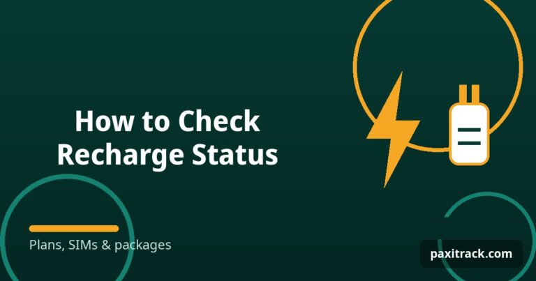 How to Check Recharge Status
