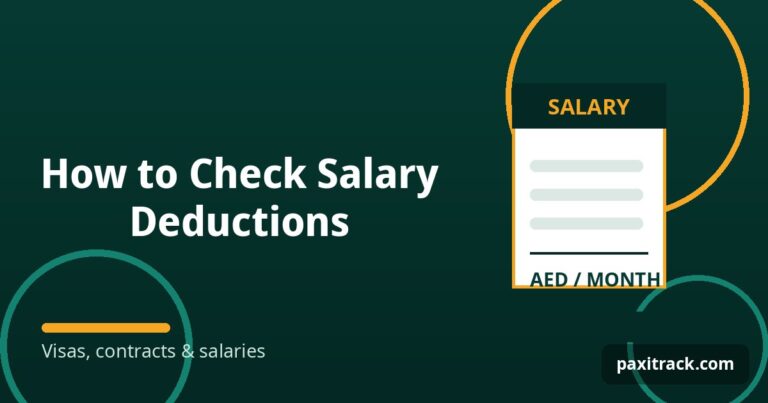 How to Check Salary Deductions