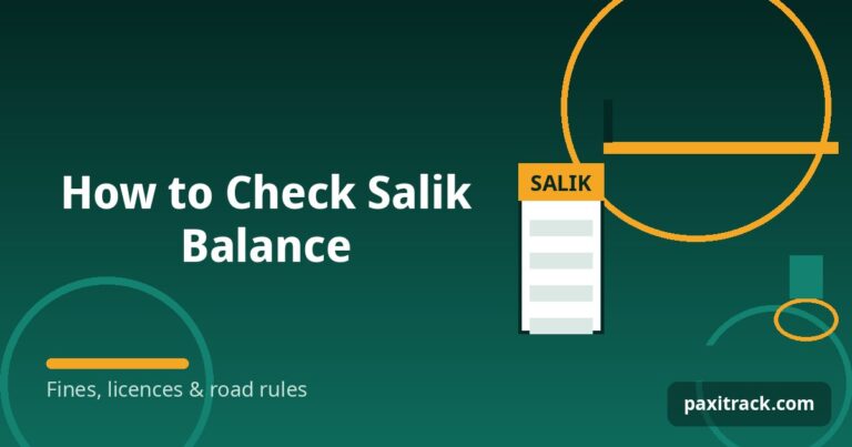 How to Check Salik Balance