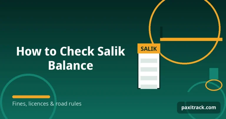How to Check Salik Balance