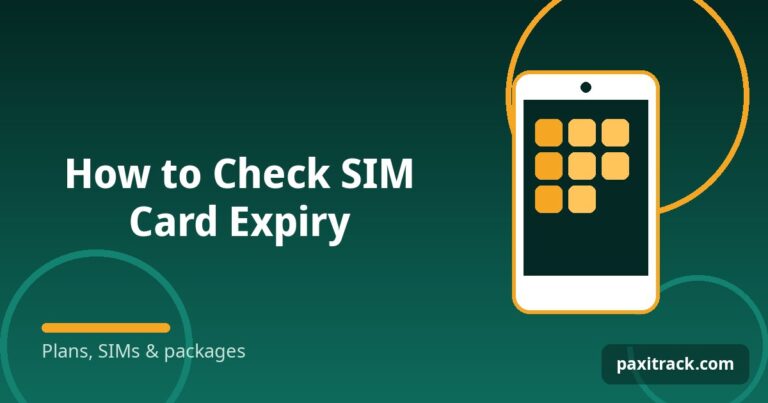 How to Check SIM Card Expiry