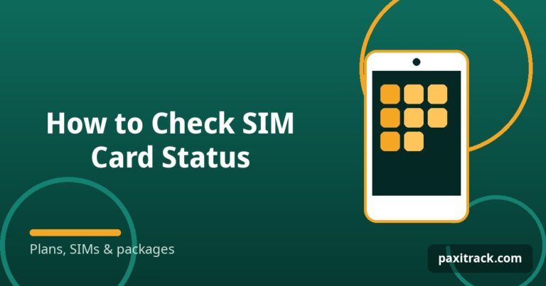 How to Check SIM Card Status