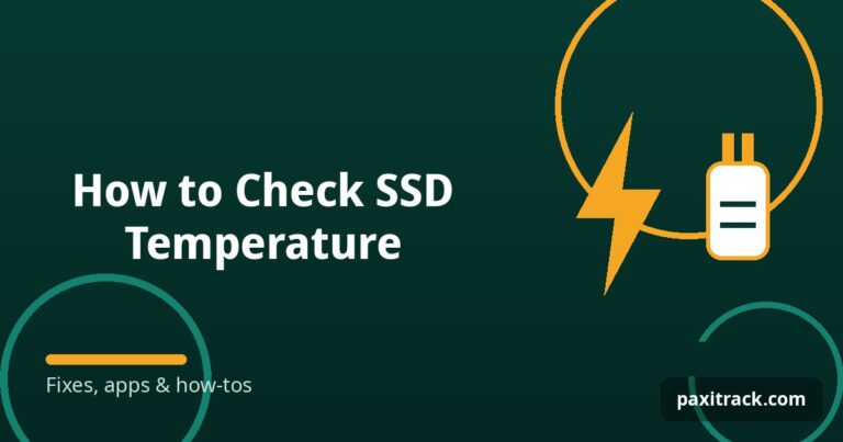 How to Check SSD Temperature