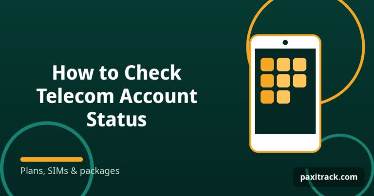 How to Check Telecom Account Status
