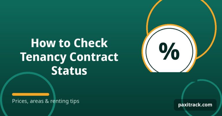 How to Check Tenancy Contract Status
