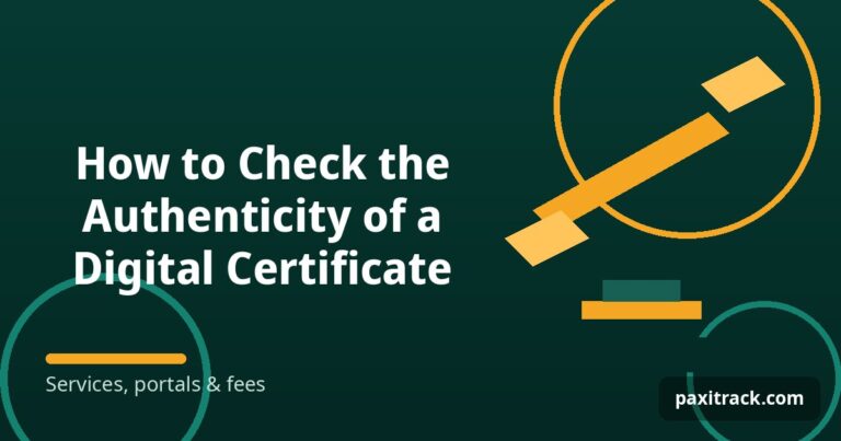 How to Check the Authenticity of a Digital Certificate
