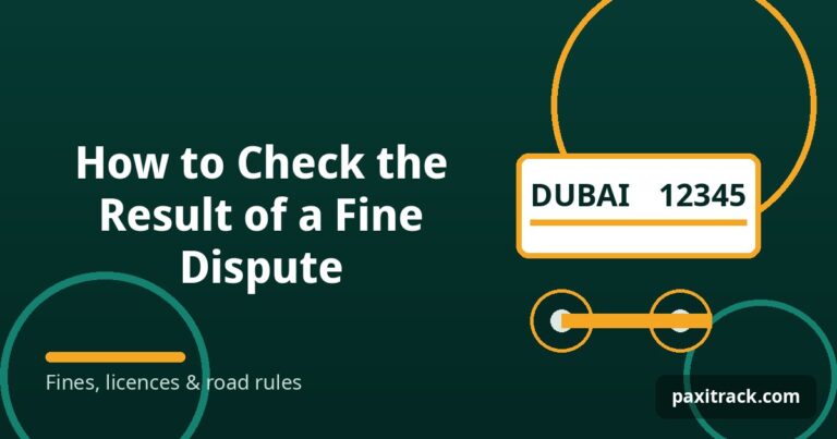 How to Check the Result of a Fine Dispute