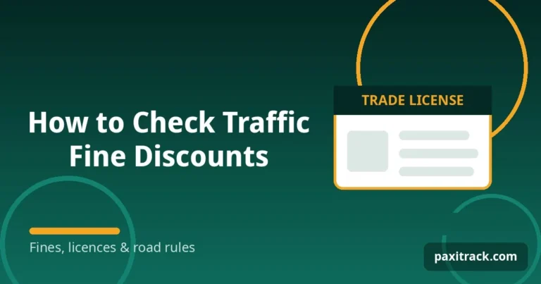 How to Check Traffic Fine Discounts