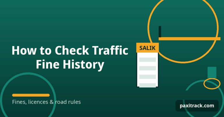 How to Check Traffic Fine History