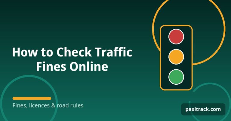 How to Check Traffic Fines Online
