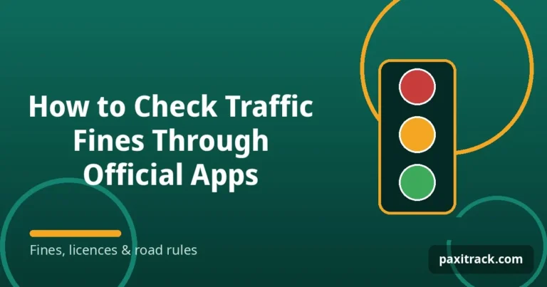 How to Check Traffic Fines Through Official Apps