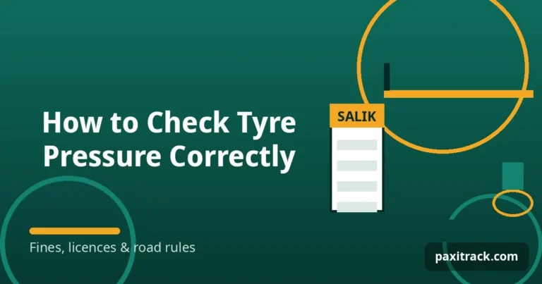 How to Check Tyre Pressure Correctly
