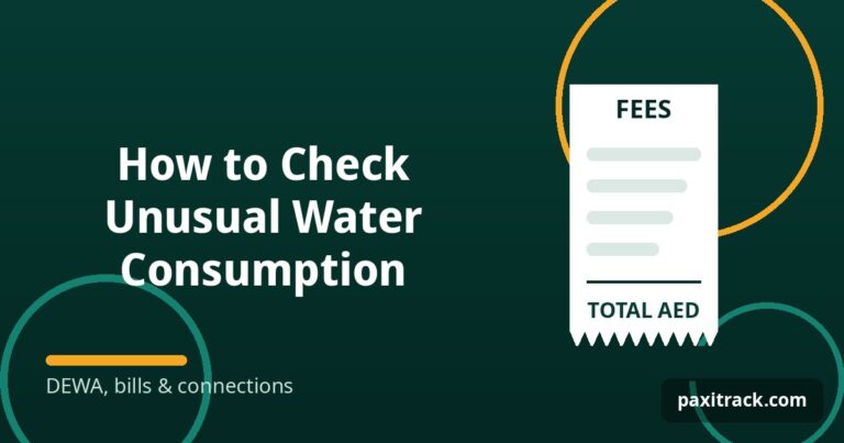 How to Check Unusual Water Consumption