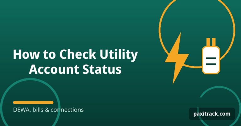 How to Check Utility Account Status