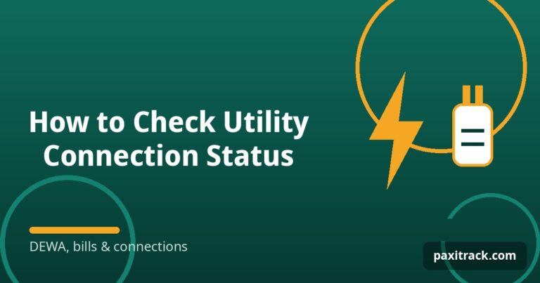 How to Check Utility Connection Status