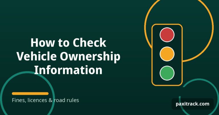 How to Check Vehicle Ownership Information