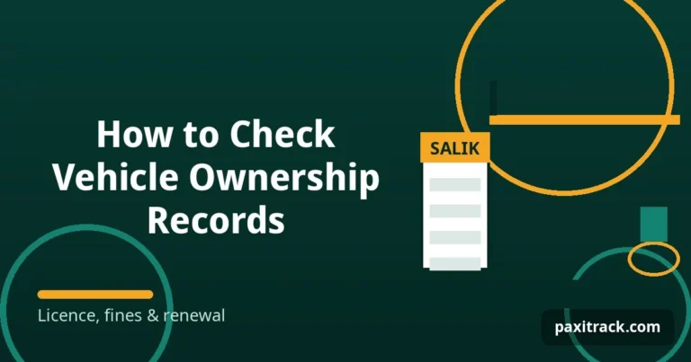 How to Check Vehicle Ownership Records