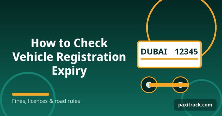 How to Check Vehicle Registration Expiry