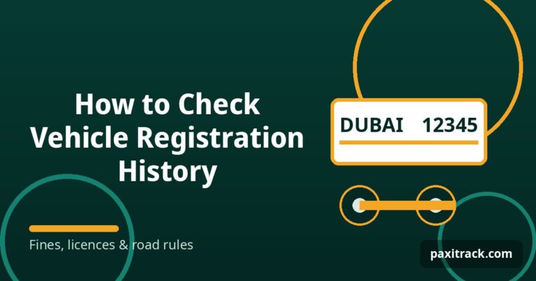 How to Check Vehicle Registration History