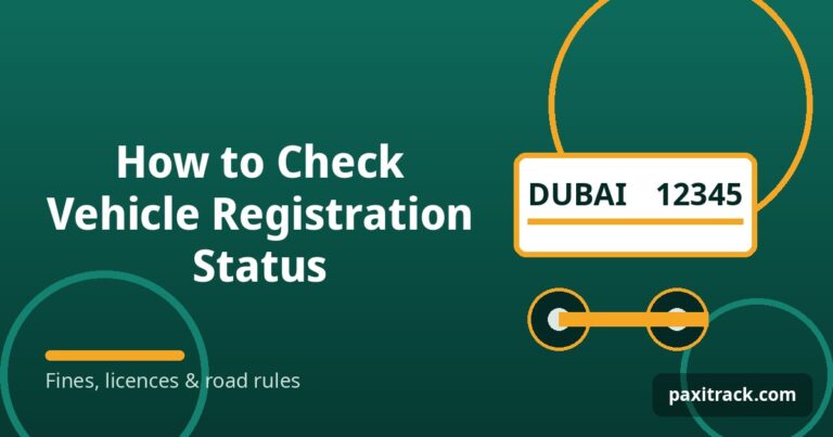 How to Check Vehicle Registration Status