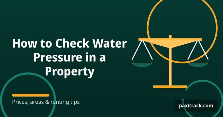 How to Check Water Pressure in a Property