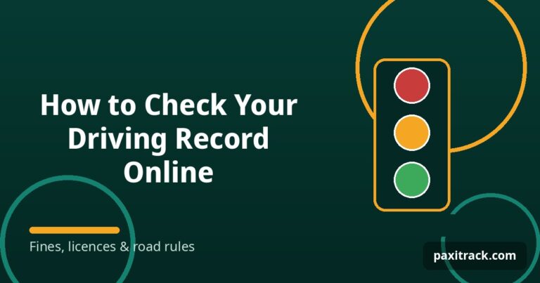 How to Check Your Driving Record Online