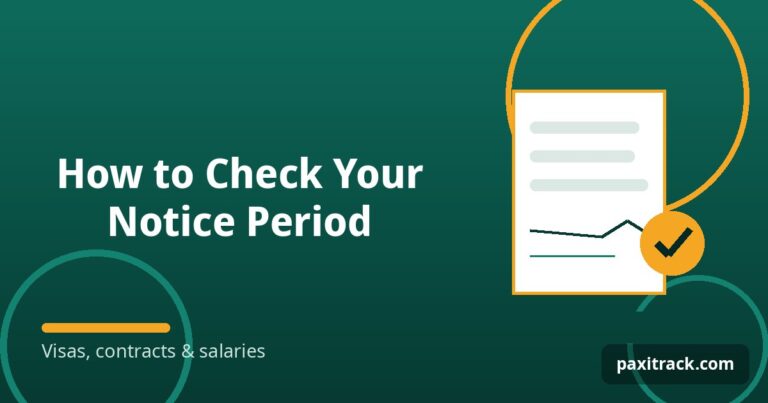 How to Check Your Notice Period