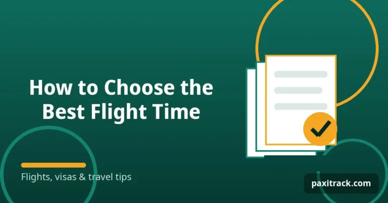 How to Choose the Best Flight Time