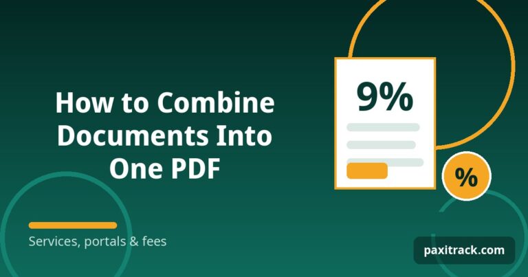 How to Combine Documents Into One PDF