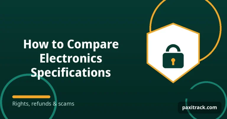 How to Compare Electronics Specifications