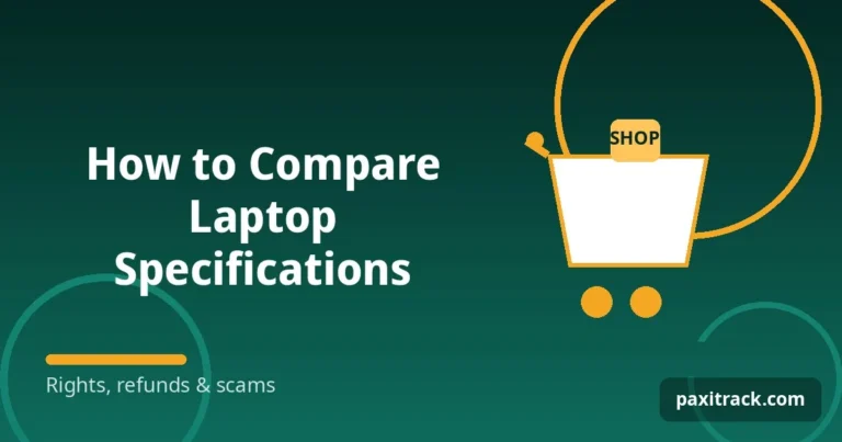 How to Compare Laptop Specifications