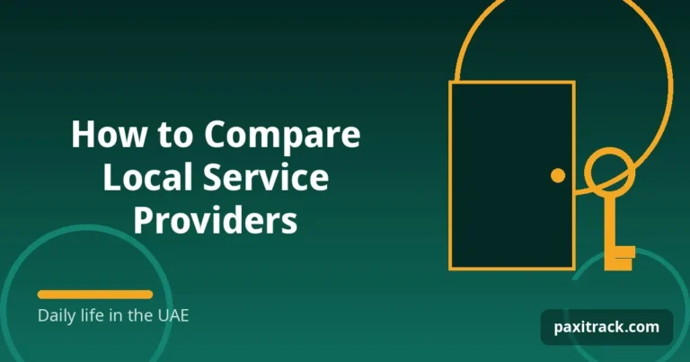 How to Compare Local Service Providers