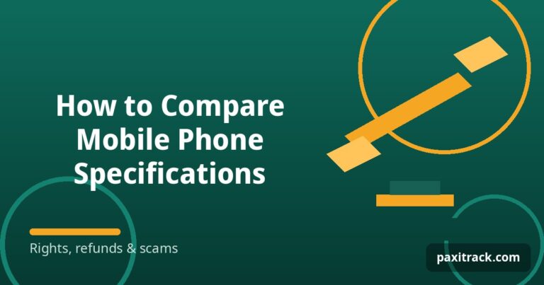 How to Compare Mobile Phone Specifications
