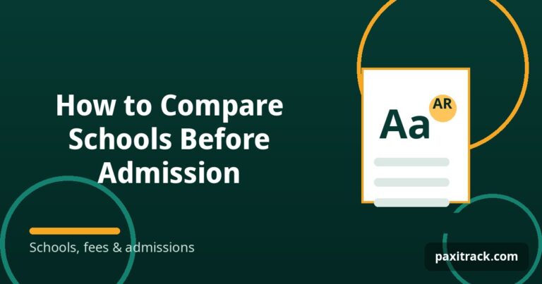 How to Compare Schools Before Admission