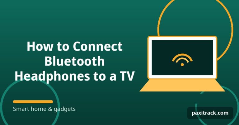 How to Connect Bluetooth Headphones to a TV