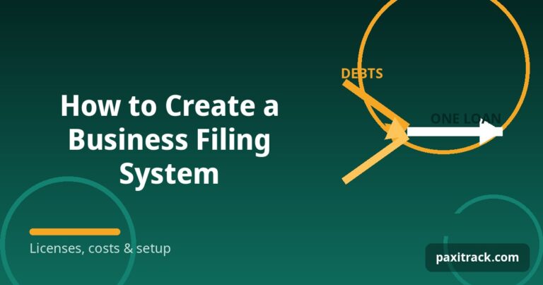 How to Create a Business Filing System
