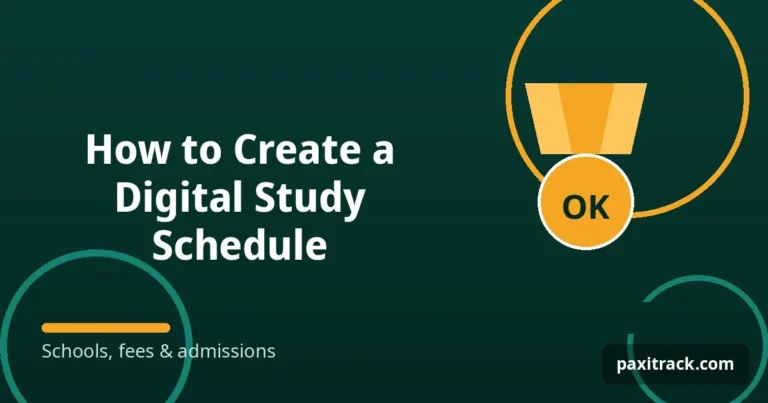 How to Create a Digital Study Schedule