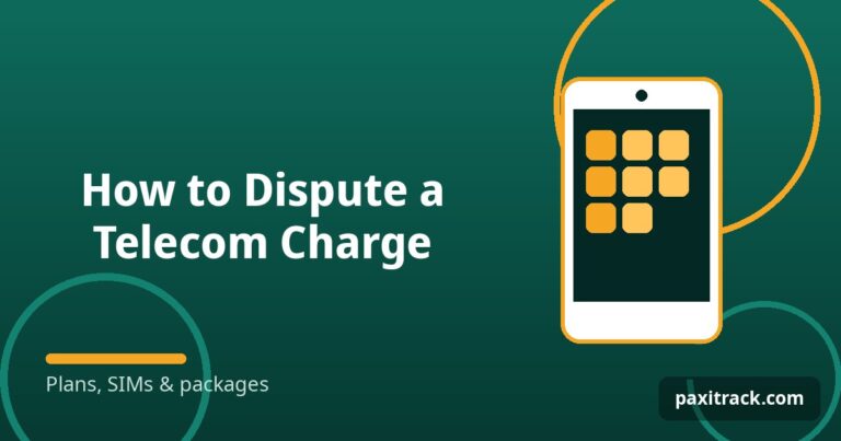 How to Dispute a Telecom Charge