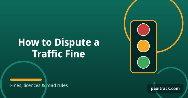 How to Dispute a Traffic Fine