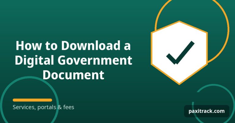 How to Download a Digital Government Document