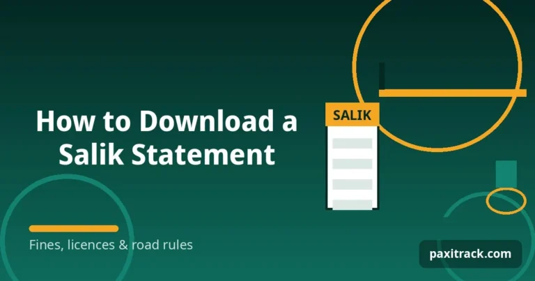 How to Download a Salik Statement