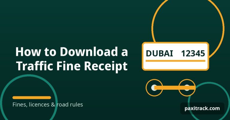 How to Download a Traffic Fine Receipt