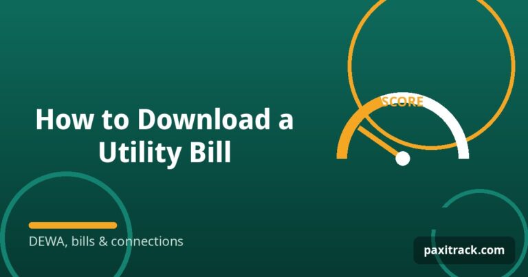 How to Download a Utility Bill
