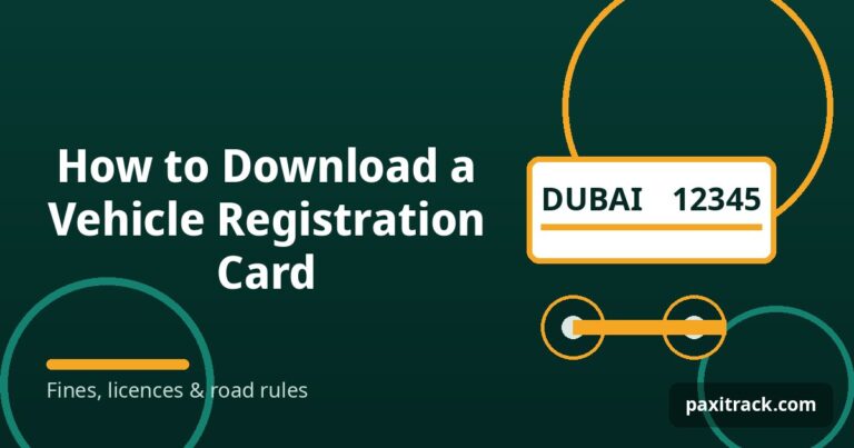 How to Download a Vehicle Registration Card