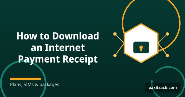 How to Download an Internet Payment Receipt