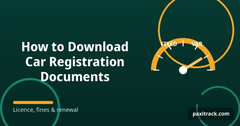 How to Download Car Registration Documents