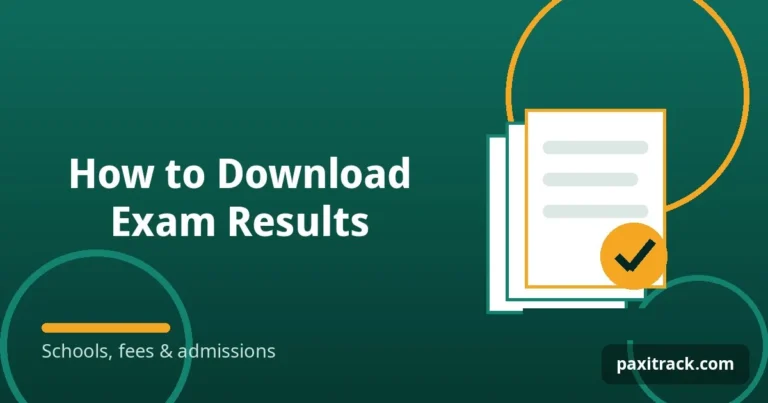 How to Download Exam Results