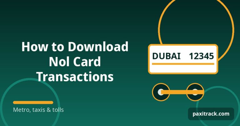 How to Download Nol Card Transactions