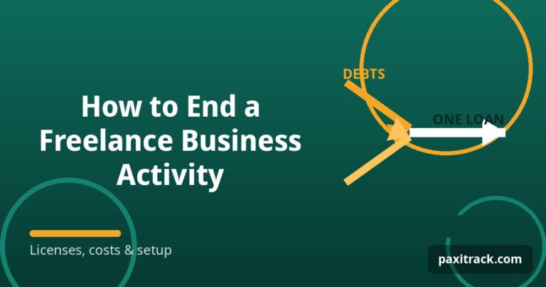 How to End a Freelance Business Activity