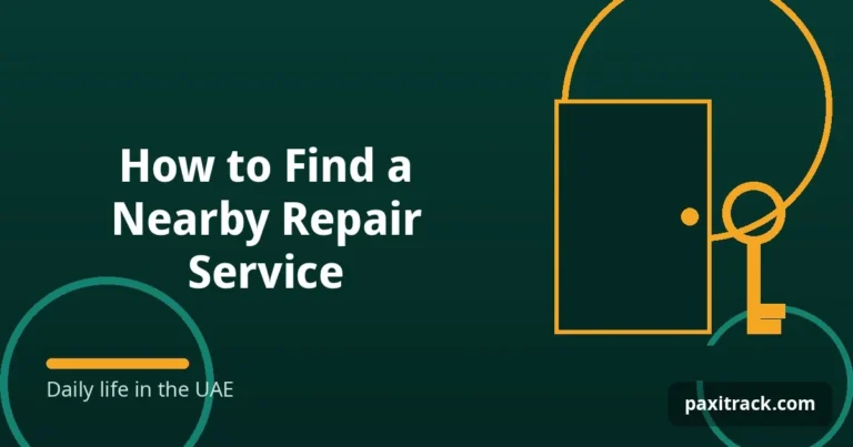 How to Find a Nearby Repair Service